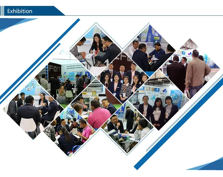 1m/S Center Opening Standard Small Machine Room Xide Passenger Elevator