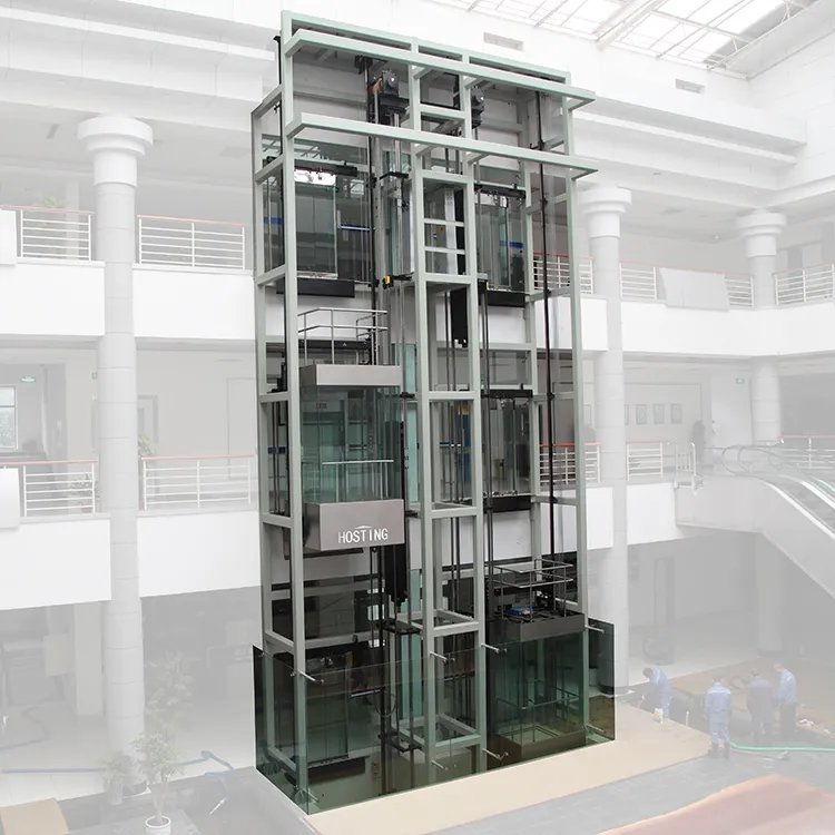 2018 Newest Lift Glass Big Panoramic Elevator for Sale