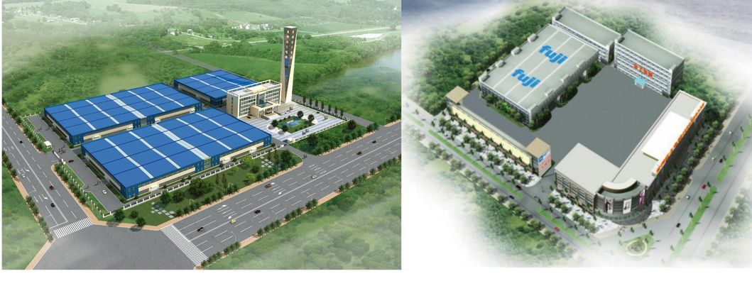 Center Opening Asia FUJI Cargo Freight Elevator Lift