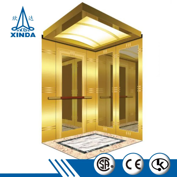 Center Opening Door Hospital Bed Freight Elevator Passenger Lift for Sale