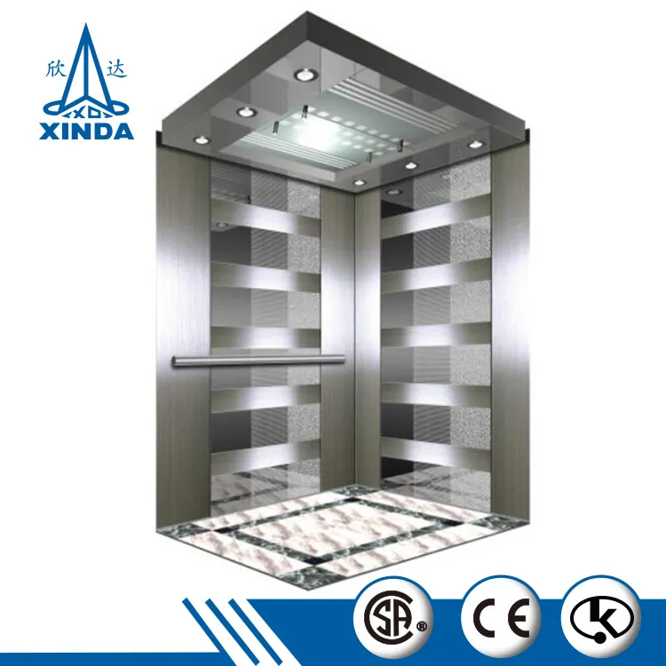 Center Opening Door Hospital Bed Freight Elevator Passenger Lift for Sale