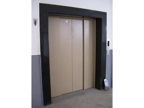 Center Opening Stable Cargo Freight Elevator Lift