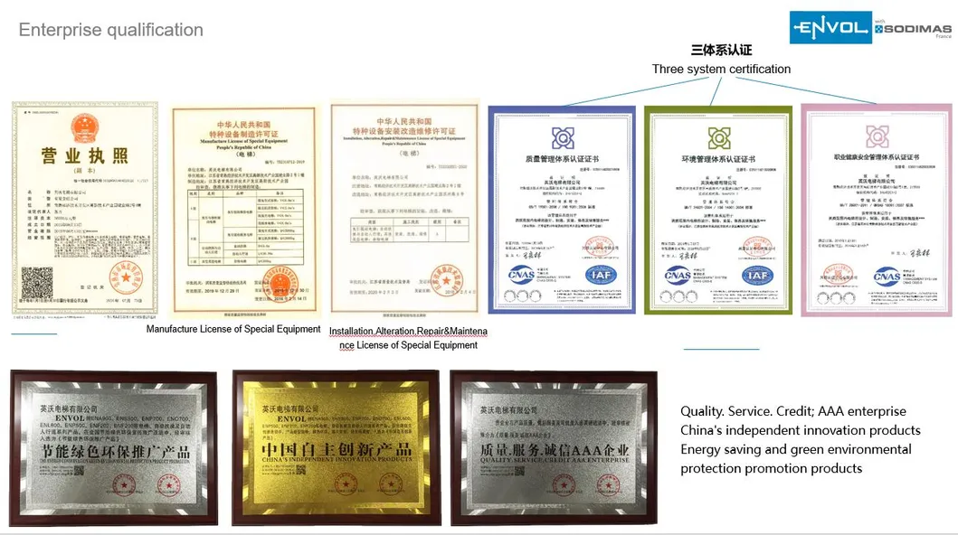 China Hot Sale Envol Passenger Elevator with CE