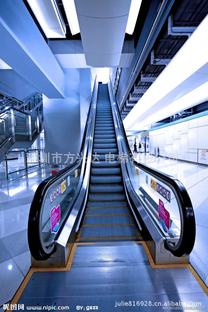 China Service Walking Elevator Residential Flat Escalator Price Escalator Moving Walks Cost