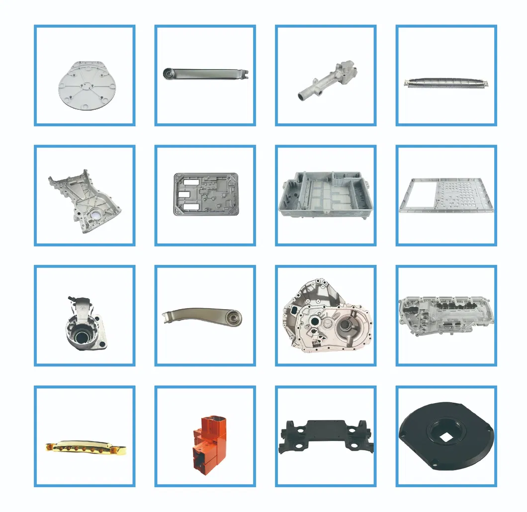 Customized Aluminum Die Casting Sightseeing Elevator Pedal Parts by 800-T Lk Horizontal Casting Machine