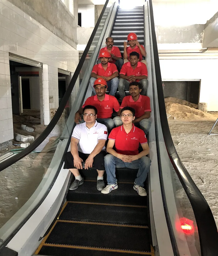 Factory price electric escalators and moving walks CE standard