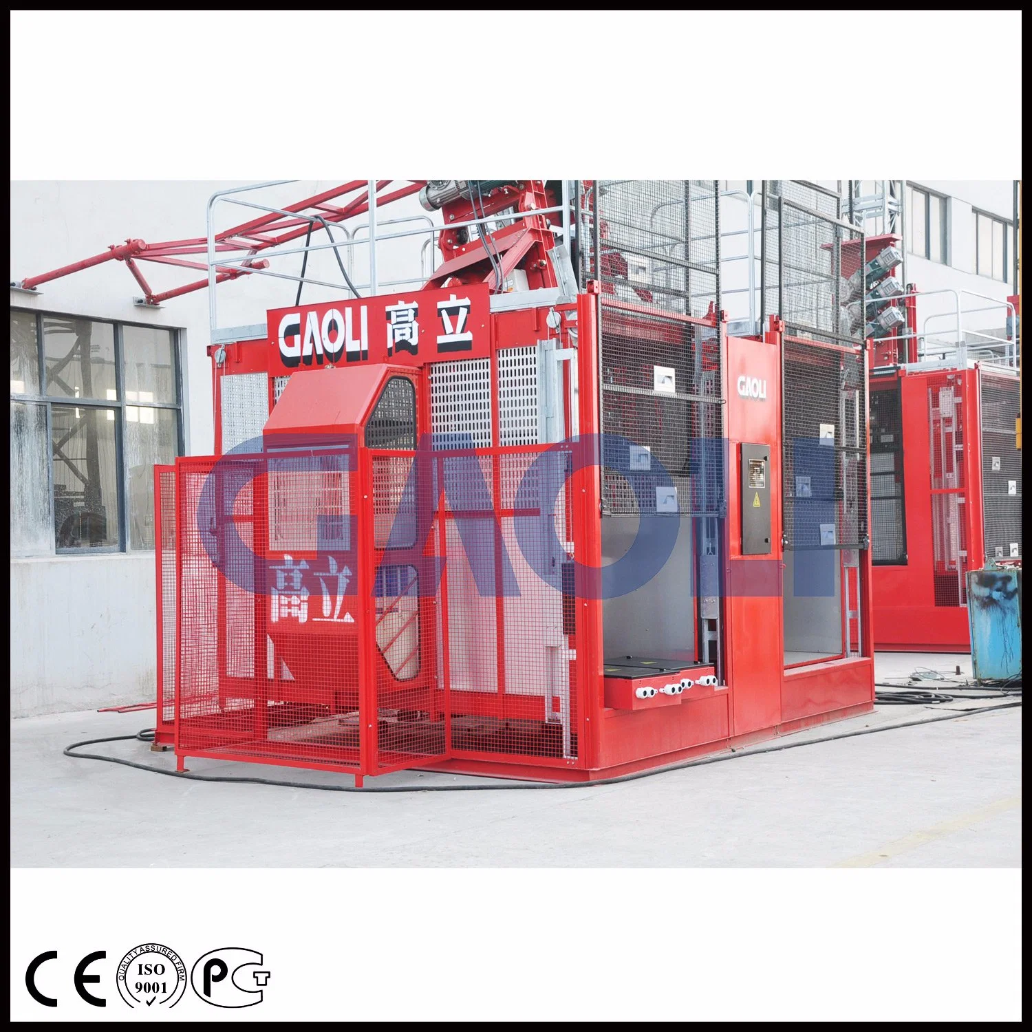 Gaoli Ce Approved Construction Elevator Sc100/100