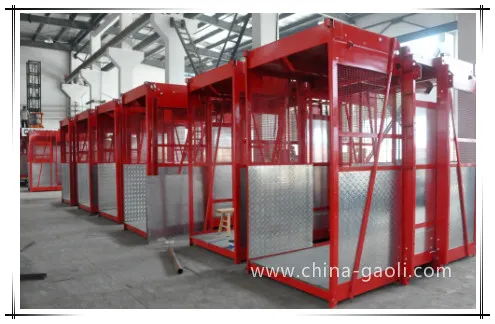 Gaoli Top Quality Professional Lifting Construction Building Hoist Sc100/100