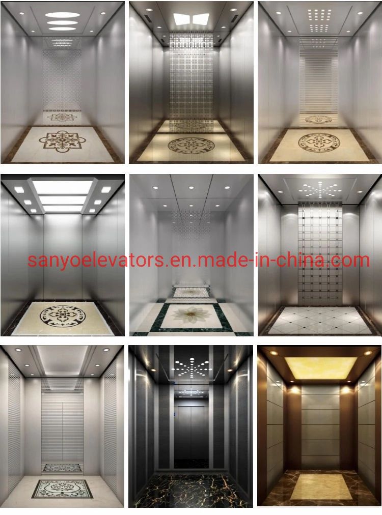 High Quality Japan SANYO Commercial Residential Passenger Elevator