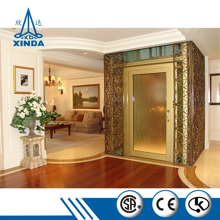 Home Passenger Lift Cheap Luxury Villa Residential Elevator Lift