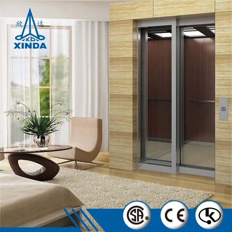 Home Passenger Lift Cheap Luxury Villa Residential Elevator Lift