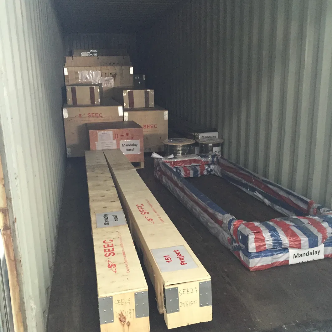 hot sales luxury panorama lift with ARD ,all glass