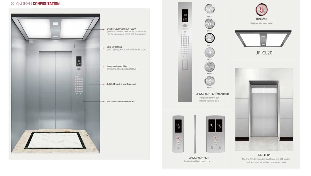 Low Price Passenger Lift/ Elevator for Hotel