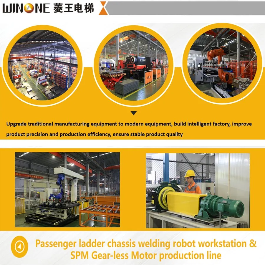 Midea Winone Customized Good Quality Outdoor Passenger Elevator Useful