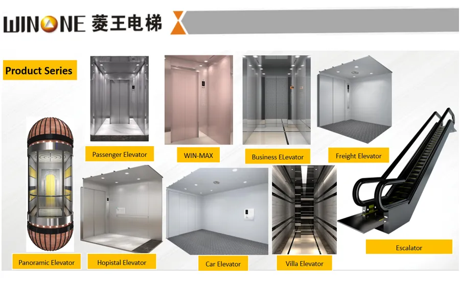 Midea Winone Customized Good Quality Outdoor Passenger Elevator Useful