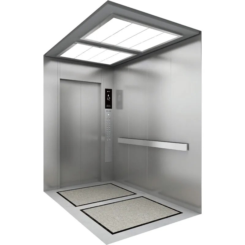 Mirror Etching Stainless Steel Passenger Elevator For Modern Building