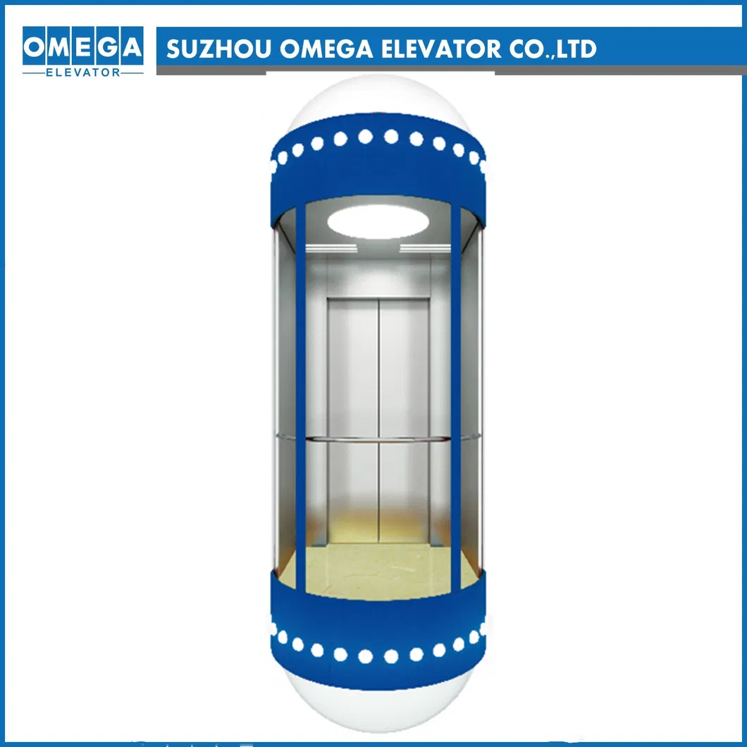 Mitsubishi Type Observation Panorama Elevator with Best Quality