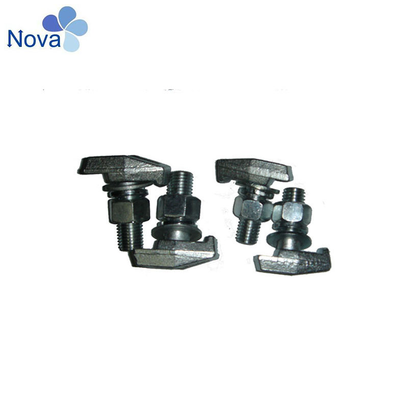 Nova Manufacture Elevator Spare Parts Guide Rail Fastener Rail Clips Nova Manufacture Elevator Spare Parts Guide Rail Fastener Rail Clips