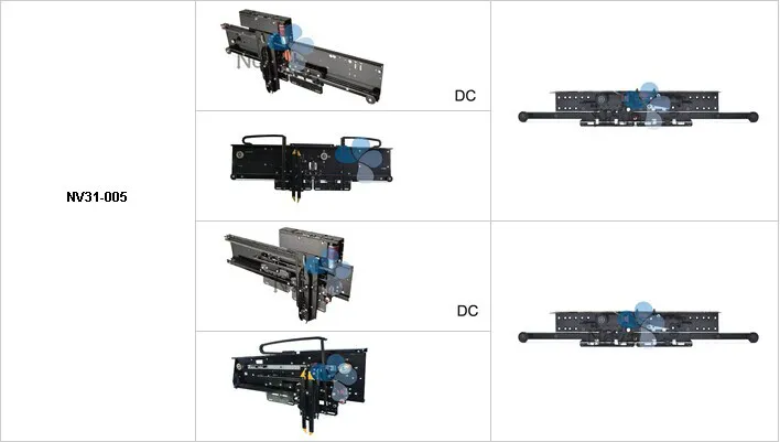 Permanent Magnet DC Elevator Door Operator Two Panels Side Opening