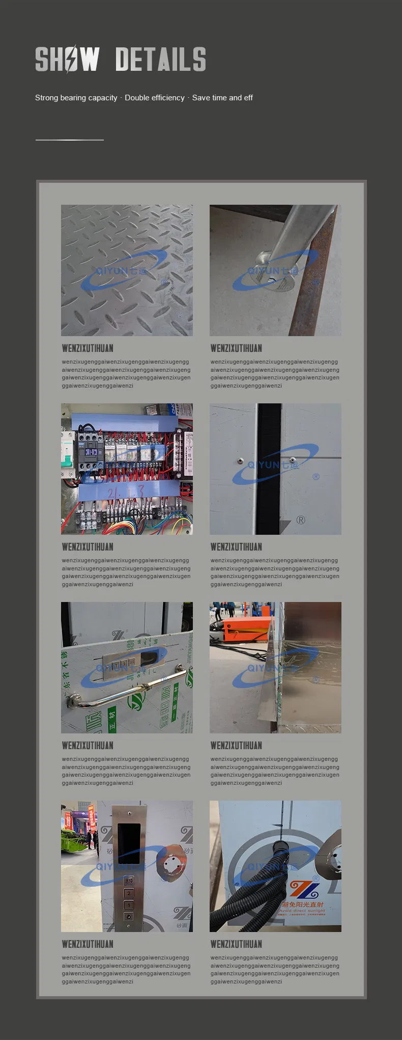 Qiyun Economical Wheelchair Elevator for Residential Building Set up Indoor Outdoor for Elderly People