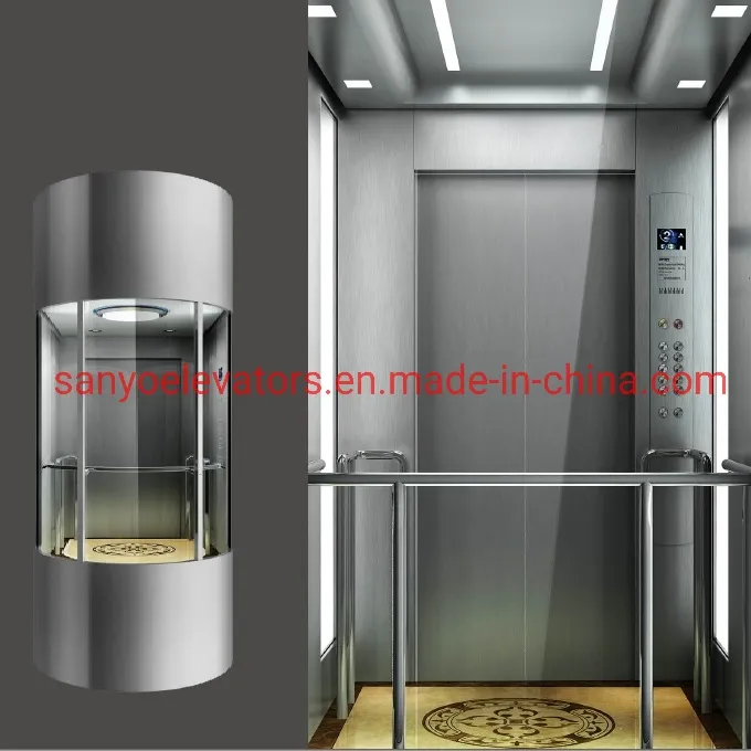 SANYO FUJI CE EAC certified Safe and Stable Functions Panoramic Lift