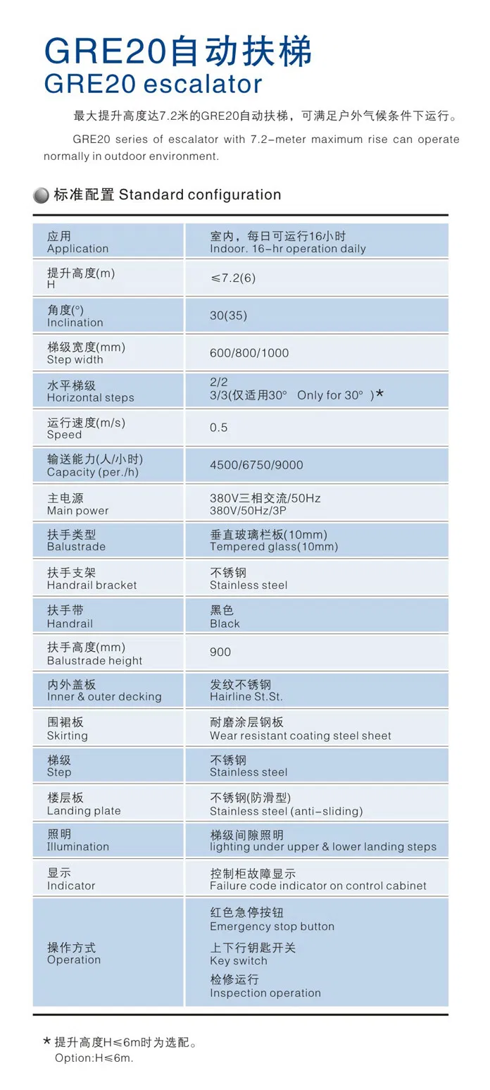 Srh Home Escalator for Residential Building