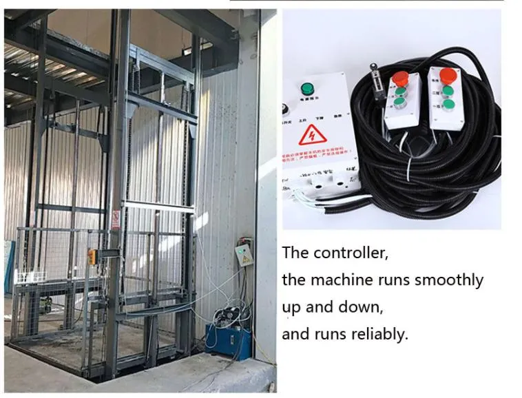 Vertical Material Lift Mezzanine Lift Box Lift Main Pallet Lift Straddle Lift Cantilever Lift Four-Post Lift Safe and Efficient