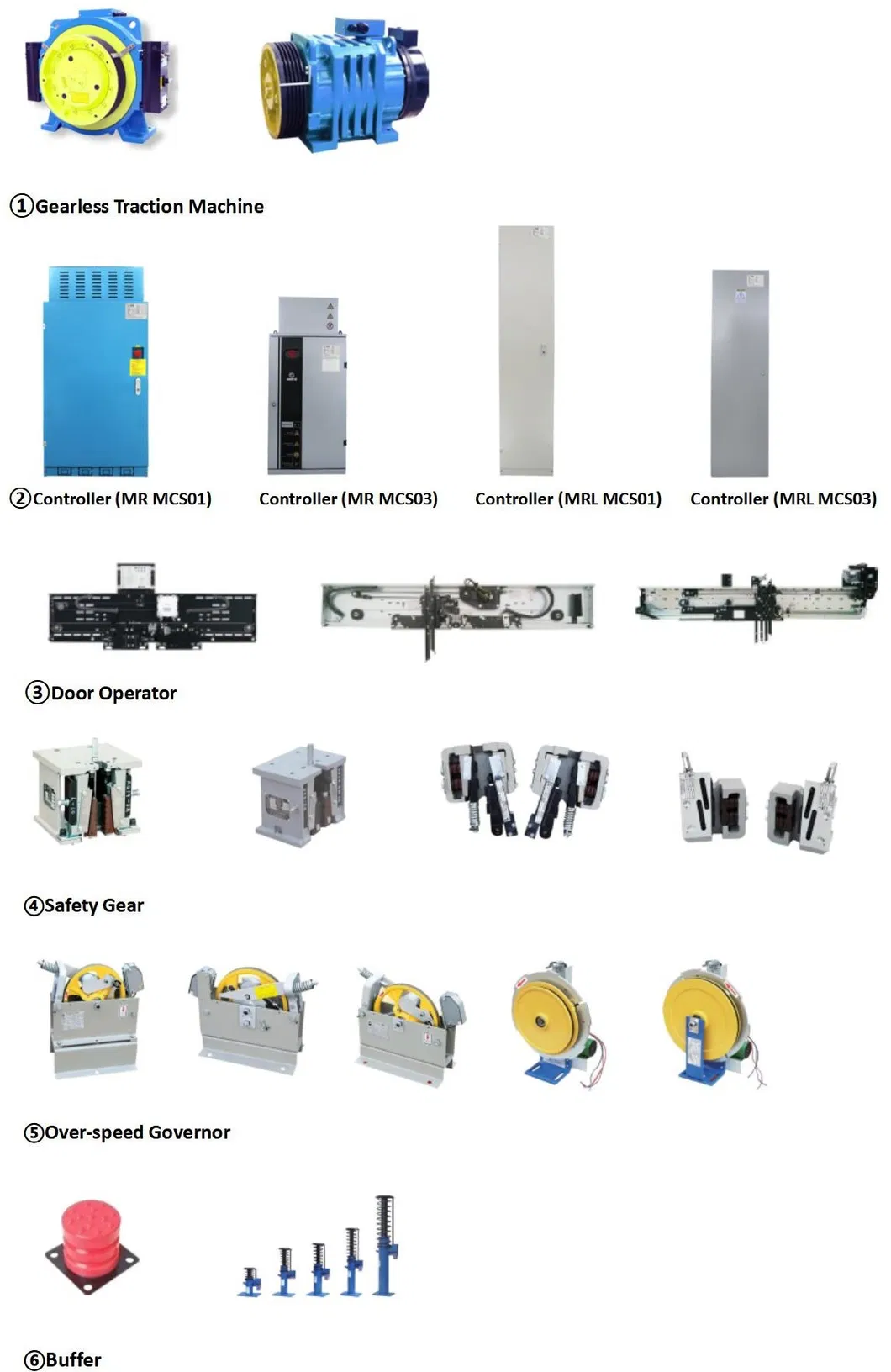 Vvvf High Quality Center Opening Passenger Elevator with Competitive Price