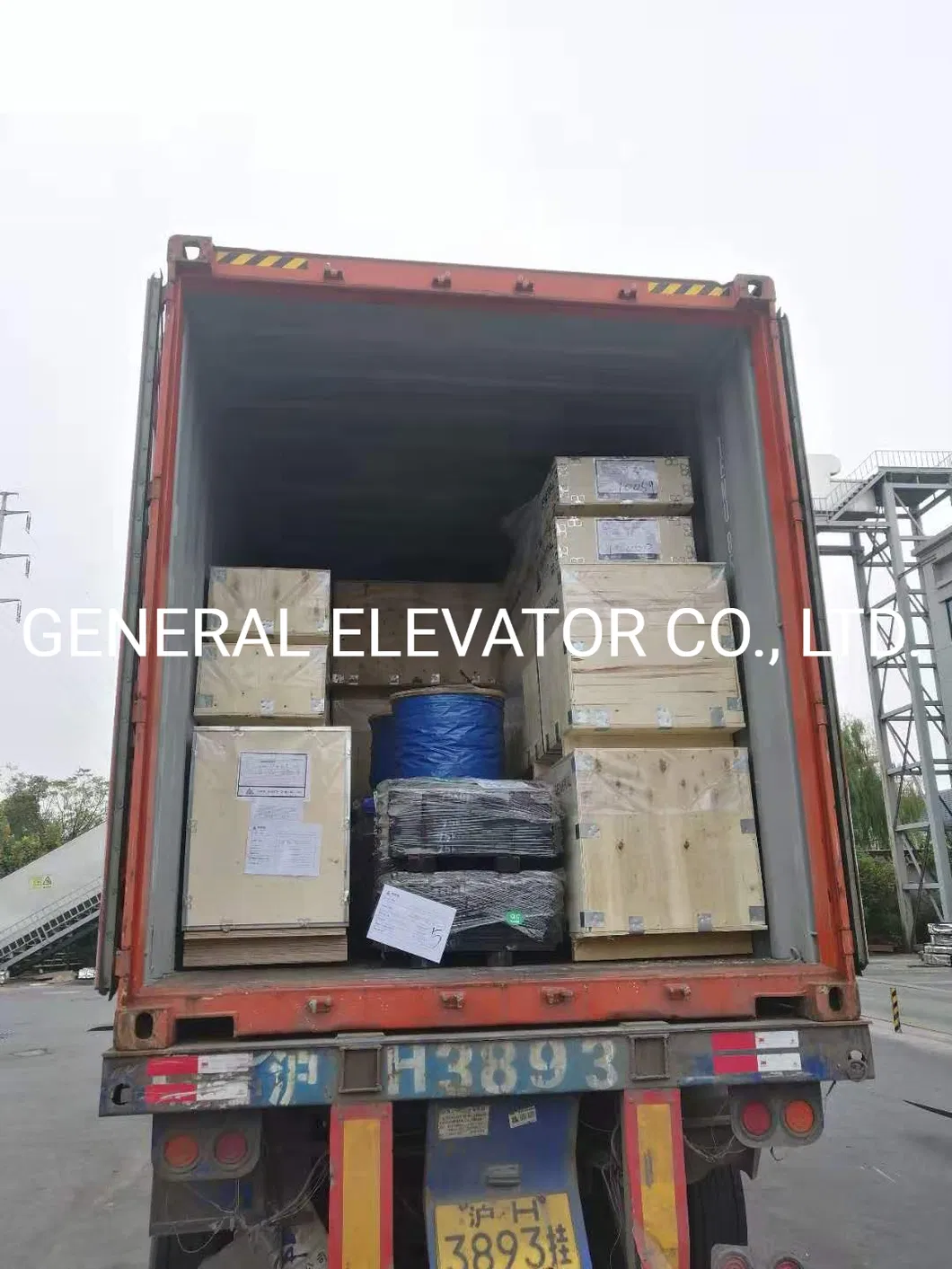 Vvvf Traction Cheap Goods Freight Lift Cargo Elevator with CE