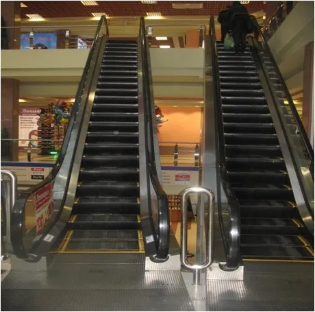 Wide Step Escalator Moving Walk for Mass Flow